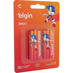 PILHA TIPO C ZINCO-CARVÃO